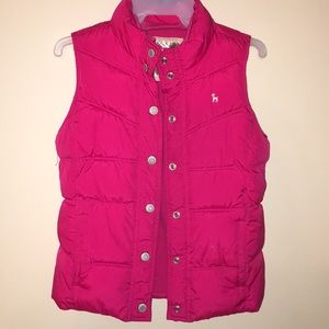 Hot pink vest